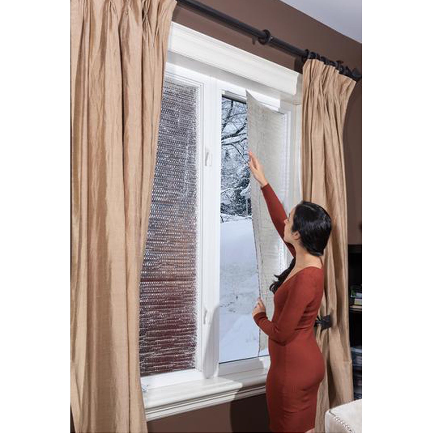 Window Thermal Insulation Panels: 48” X 48” (Double Thickness) 2 Panels/Kit