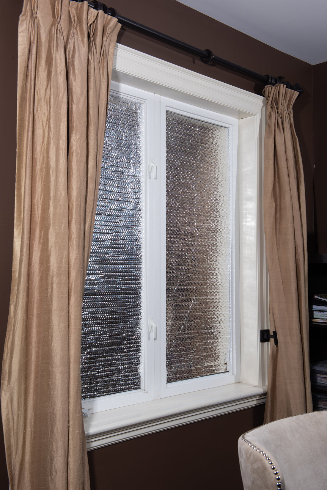 Window Thermal Insulation Panels: 48” X 48” (Double Thickness) 2 Panels/Kit