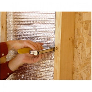 Reflective Thermal Double Bubble Foil 'Staple Tab' Insulation 16" X 25' DIY Project