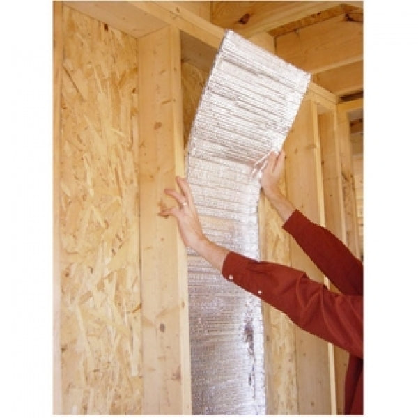 Reflective Thermal Double Bubble Foil 'Staple Tab' Insulation 16" X 25' DIY Project